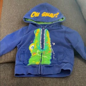Super cute 18-24 months hooded zip up jacket.